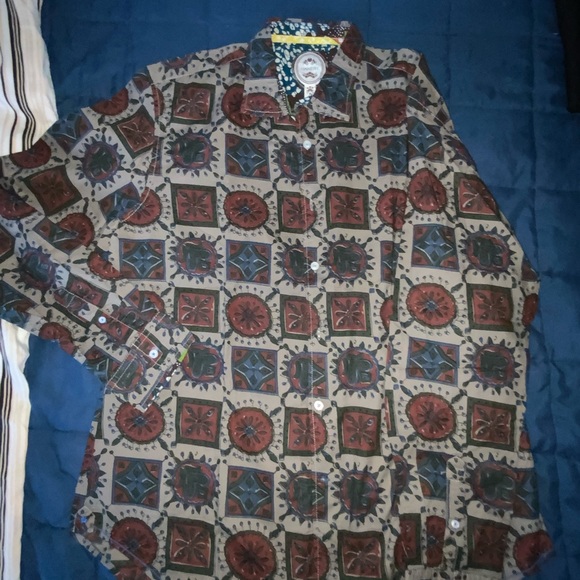 Beautiful Ganesh shirt cotton nice print Size 2xl - Picture 4 of 4
